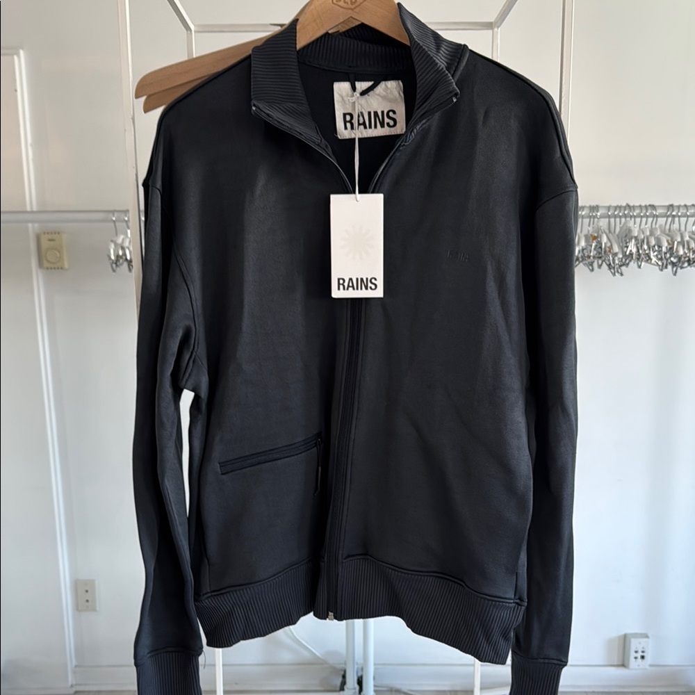 Rains Black Performance Jacket